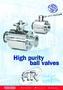 Aerre Inox High purity ball valve