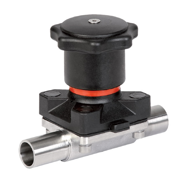 SED-KMD 289 Diaphragm Valve | Plastic Bonnet & Handwheel for High Purity Use