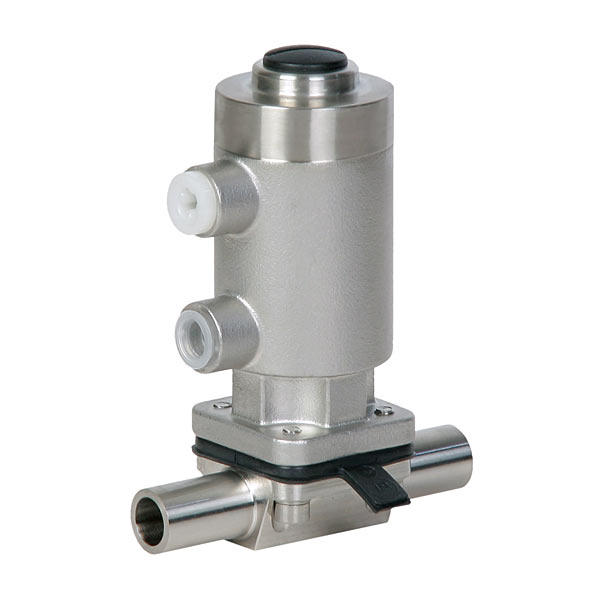 SED-Steripure 217 Pneumatic Diaphragm Valve | Stainless Steel Actuator for Aseptic Processing