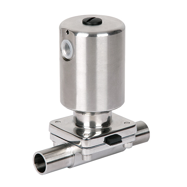 SED-Steripure 317 Pneumatic Diaphragm Valve | Stainless Steel Actuator for Aseptic Processing