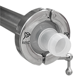 Kest Technology Kest-Lock Pipe for precise pharmaceutical fluid control.