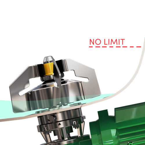 Kest NovAseptic-style retrofit bearing for aseptic mixing with no product loss pharmaceutical processing.