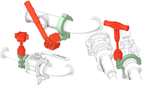 Torque tool solution to prevent over-compression of Tri-Clamp gaskets.